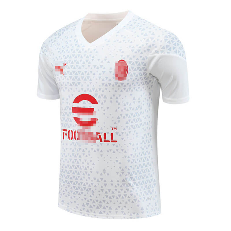 Camiseta de Entrenamiento de AC Milan 2023/2024 Blanco